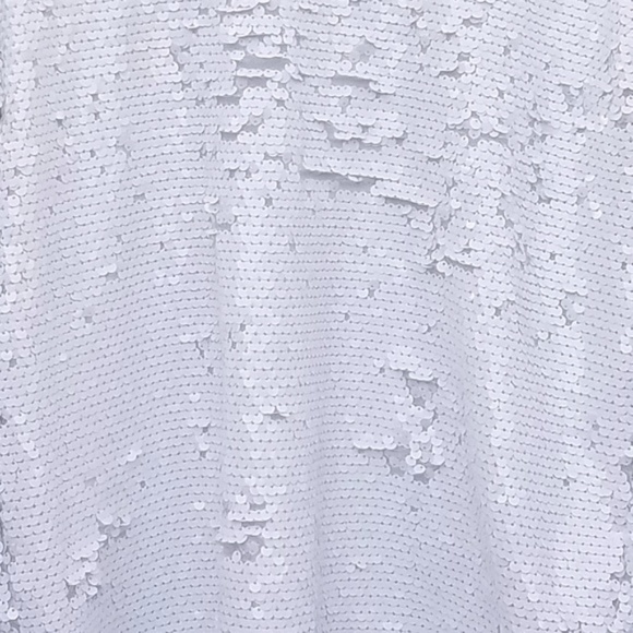 Museum of Ice Cream Art Class White Sequin Top - Picture 5 of 7